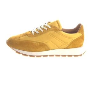 LIKE NEW KOIO Vibrant Yellow Suede Women’s Sneakers